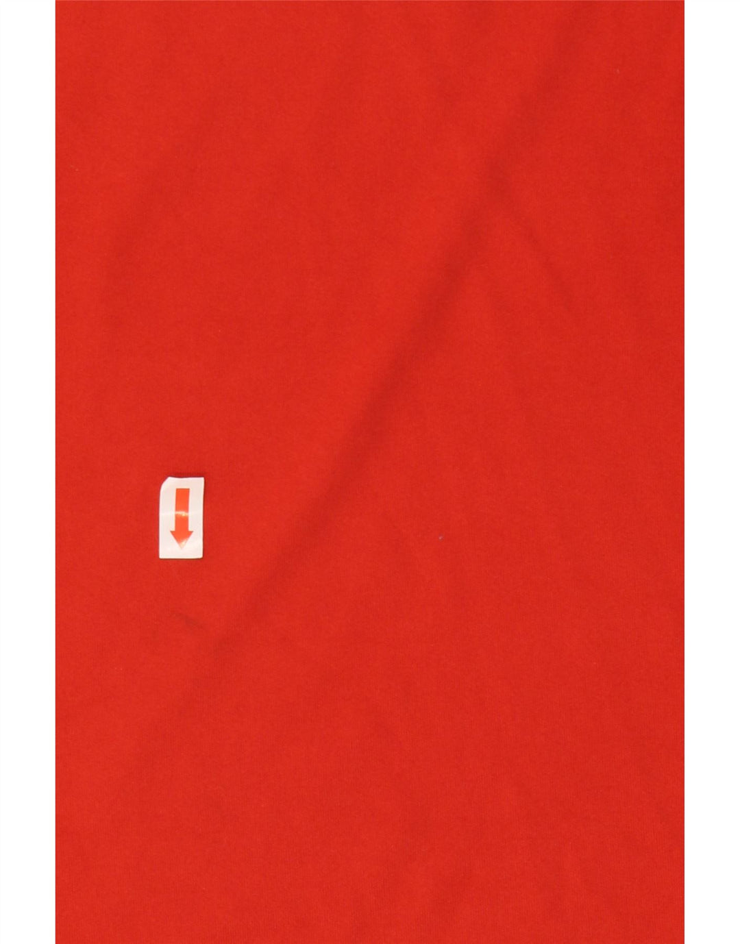 Canotta Adidas da uomo in poliestere rosso medio