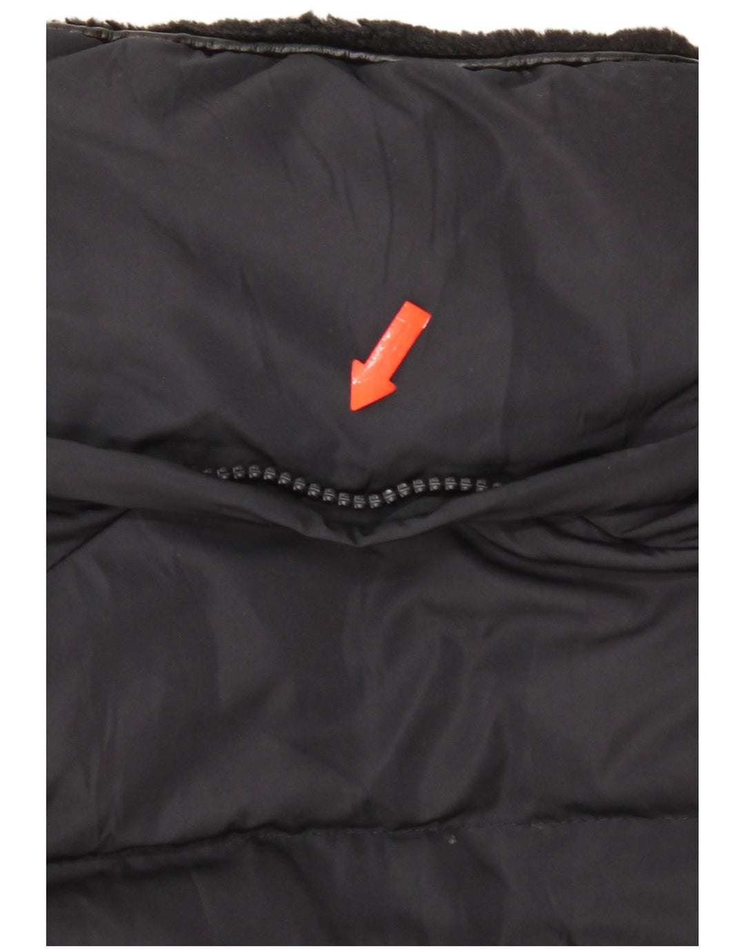 Giacca imbottita da donna Zara UK 14 grande blu navy