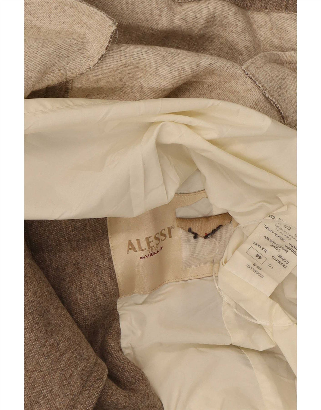 Giacca blazer vintage da donna a 4 bottoni IT 44 cotone beige medio