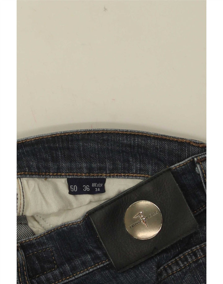 Jeans dritti da uomo Trussardi W34 L33 Blu