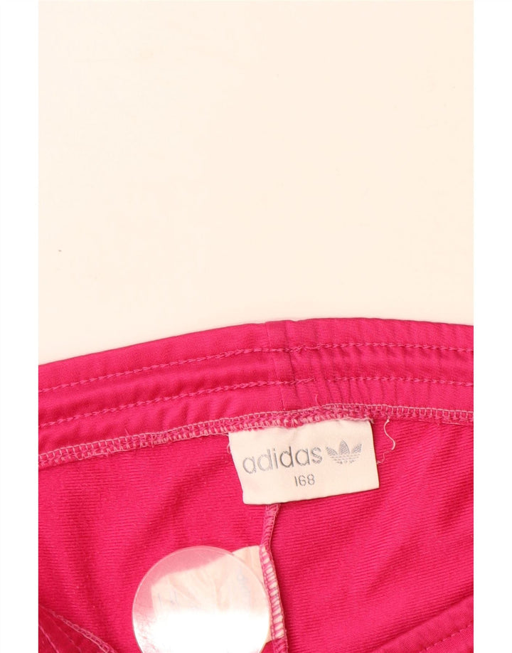 Pantaloni Tuta ADIDAS Bambina 14-15 Anni Poliestere Rosa