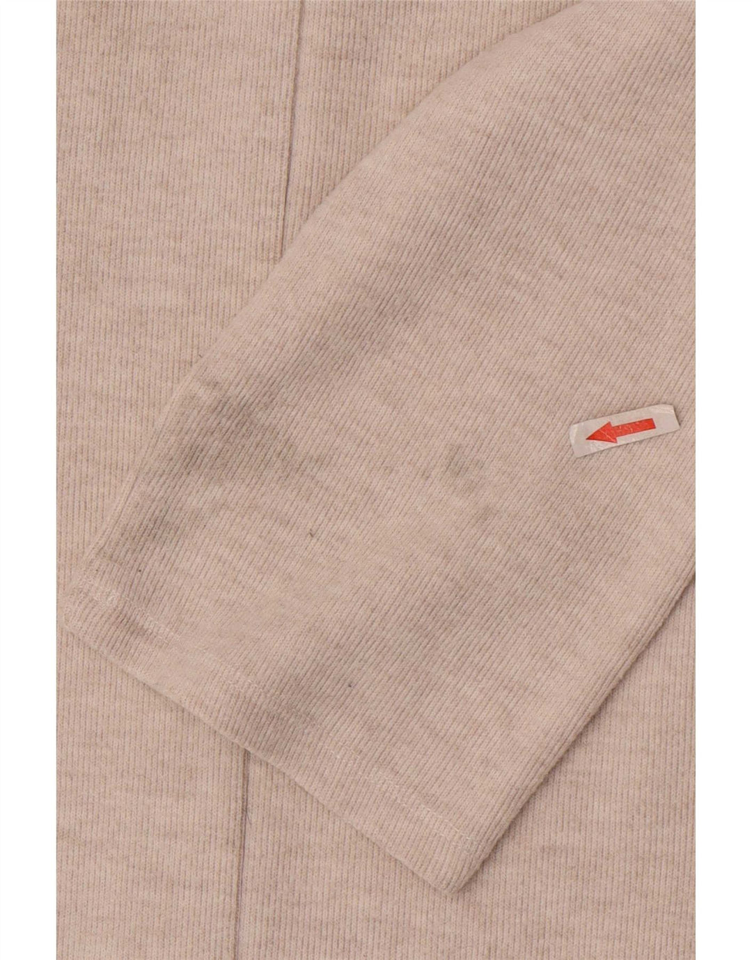 Abito a trapezio con maniche a 3/4 da donna Zara UK 12 Beige medio