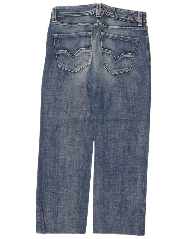 DIESEL Jeans dritti da uomo Larkee W30 L27 cotone blu