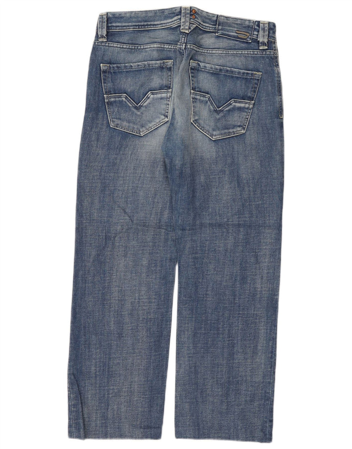 DIESEL Jeans dritti da uomo Larkee W30 L27 cotone blu