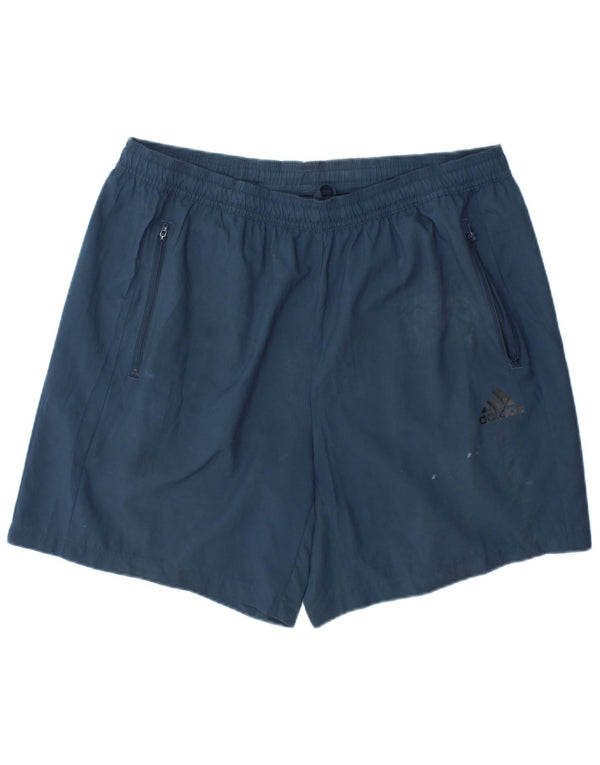 Pantaloncini sportivi Adidas da uomo XL blu navy
