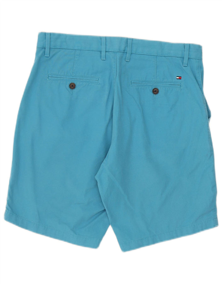 Pantaloncini chino da uomo Tommy Hilfiger W31 cotone blu medio