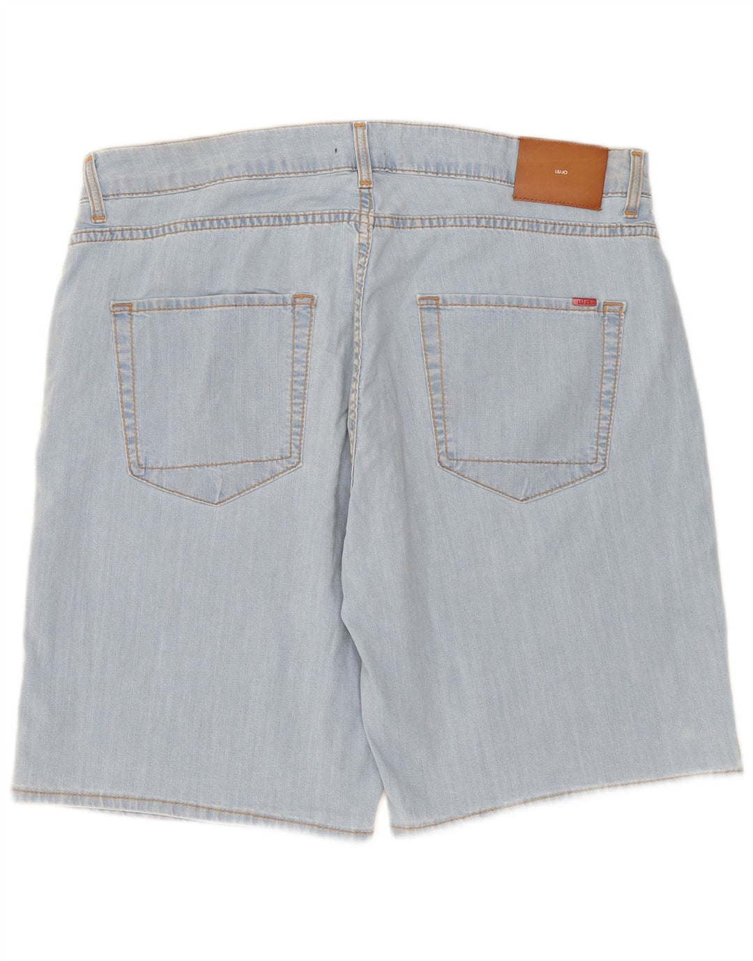 Pantaloncini di jeans da uomo Liu Jo W38 XL in cotone blu