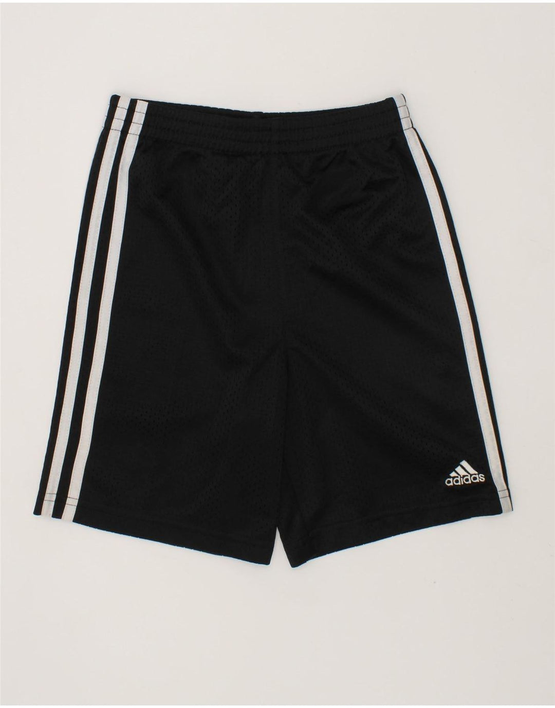 ADIDAS Boys Sport Shorts 5-6 Years Black Polyester Vintage Adidas and Second-Hand Adidas from Messina Hembry 
