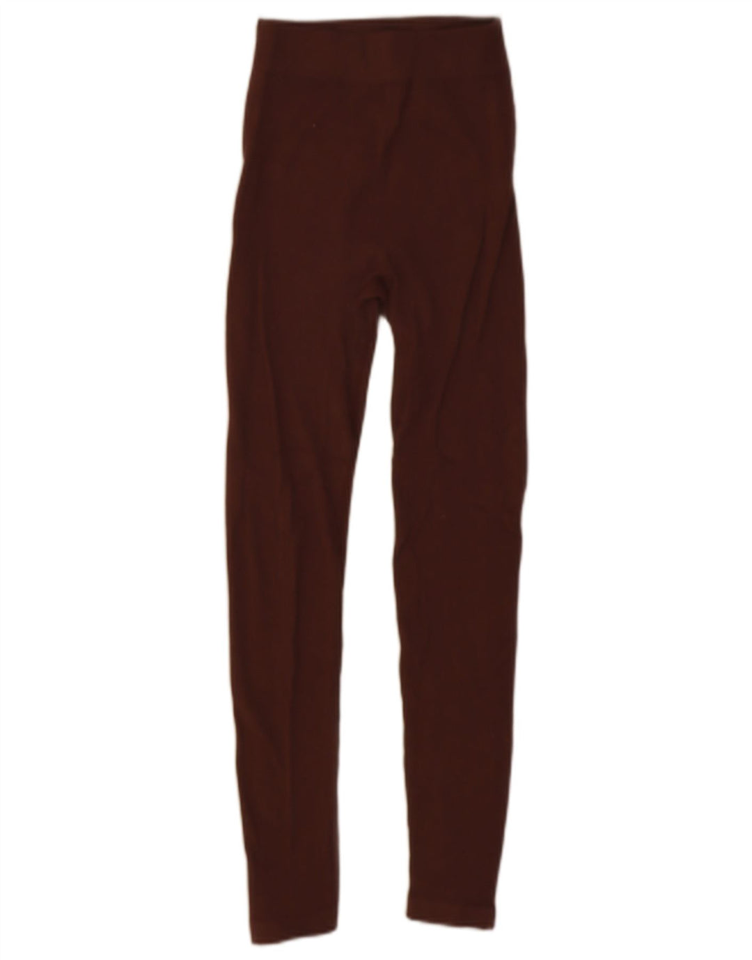 Leggings Zara da donna UK 4 XS nylon marrone