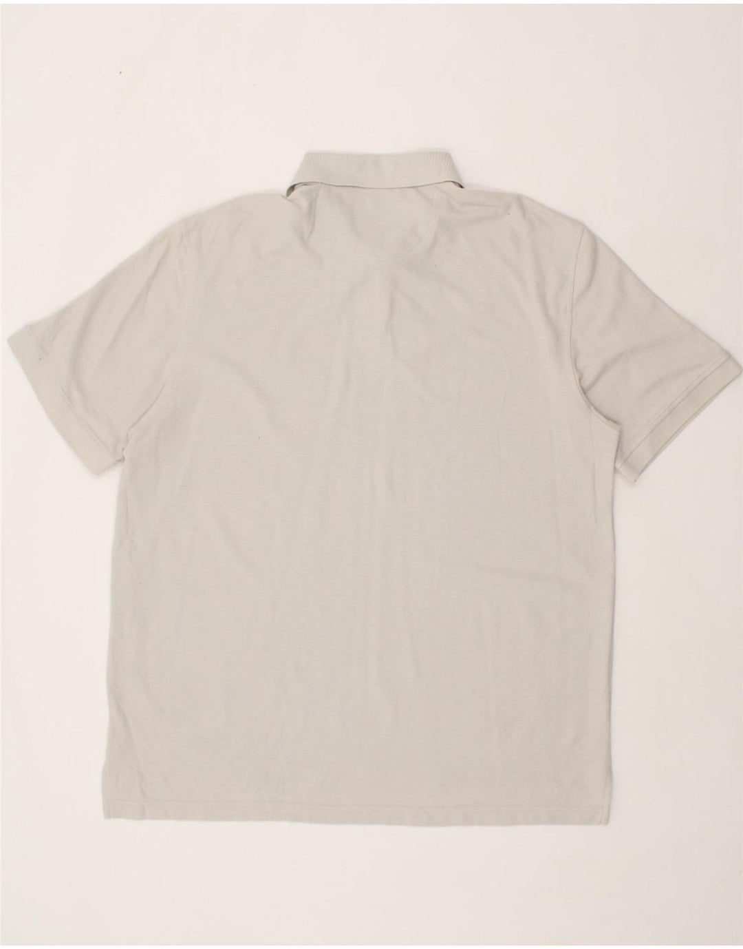 IZOD Mens Polo Shirt 2XL Grey Polyester Vintage Izod and Second-Hand Izod from Messina Hembry 
