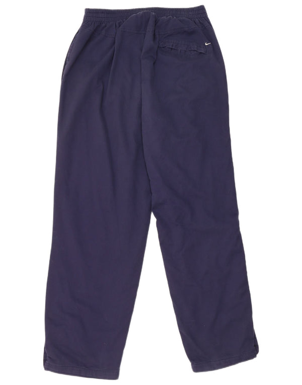 Pantaloni Nike da uomo vestibilità ampia XL W34 L32 cotone blu navy