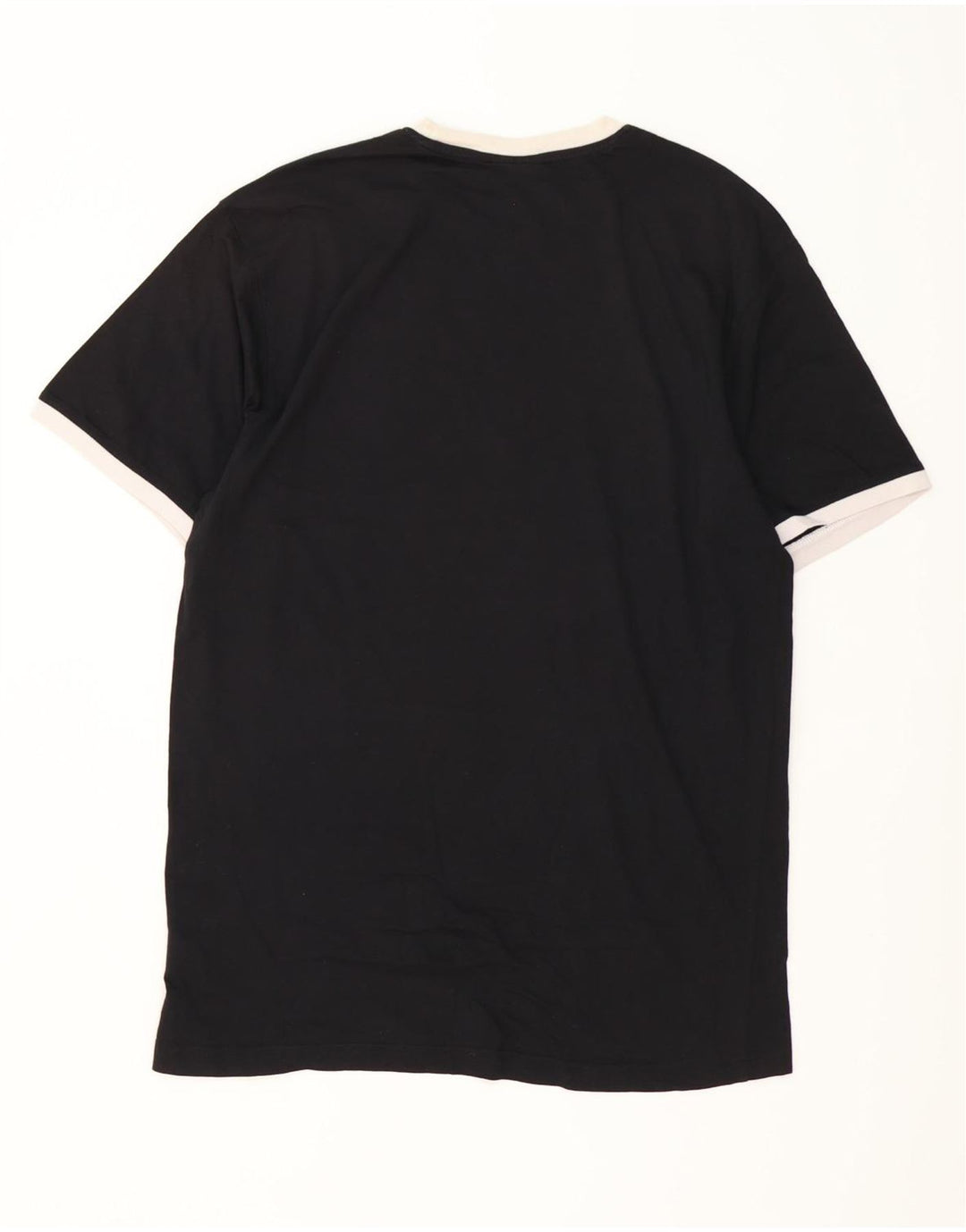 T-shirt grafica da uomo Fila Top XL in cotone nero