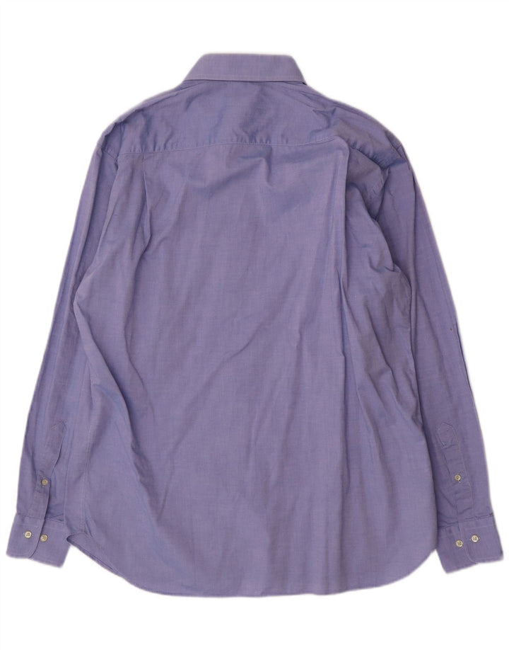 Camicia Uomo Trussardi Taglia 43 17 XL Cotone Blu
