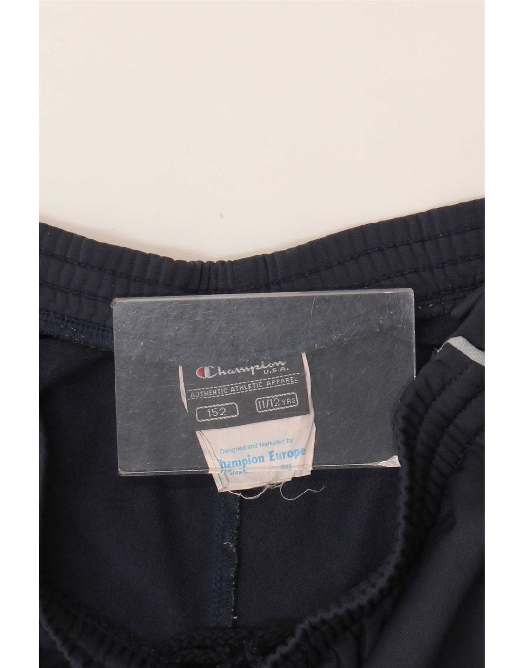 Pantaloni da tuta per ragazze Champion 11-12 anni in poliestere blu navy