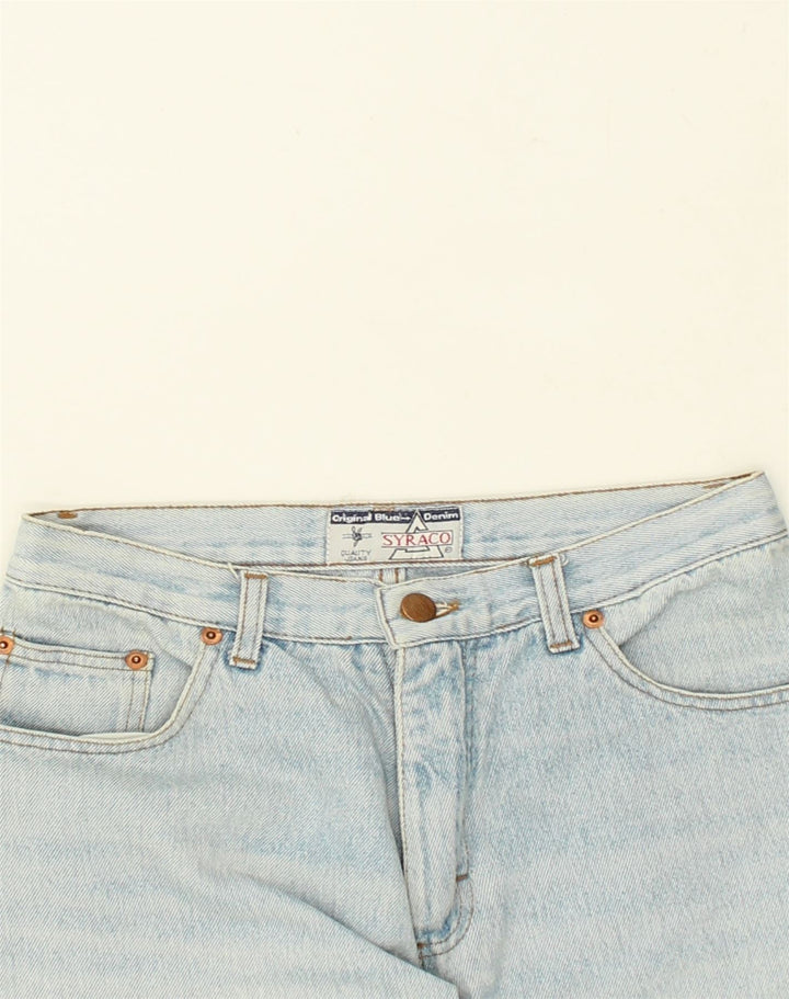 VINTAGE Womens Slim Jeans W26 L29 Blue Cotton | Vintage Vintage | Thrift | Second-Hand Vintage | Used Clothing | Messina Hembry 