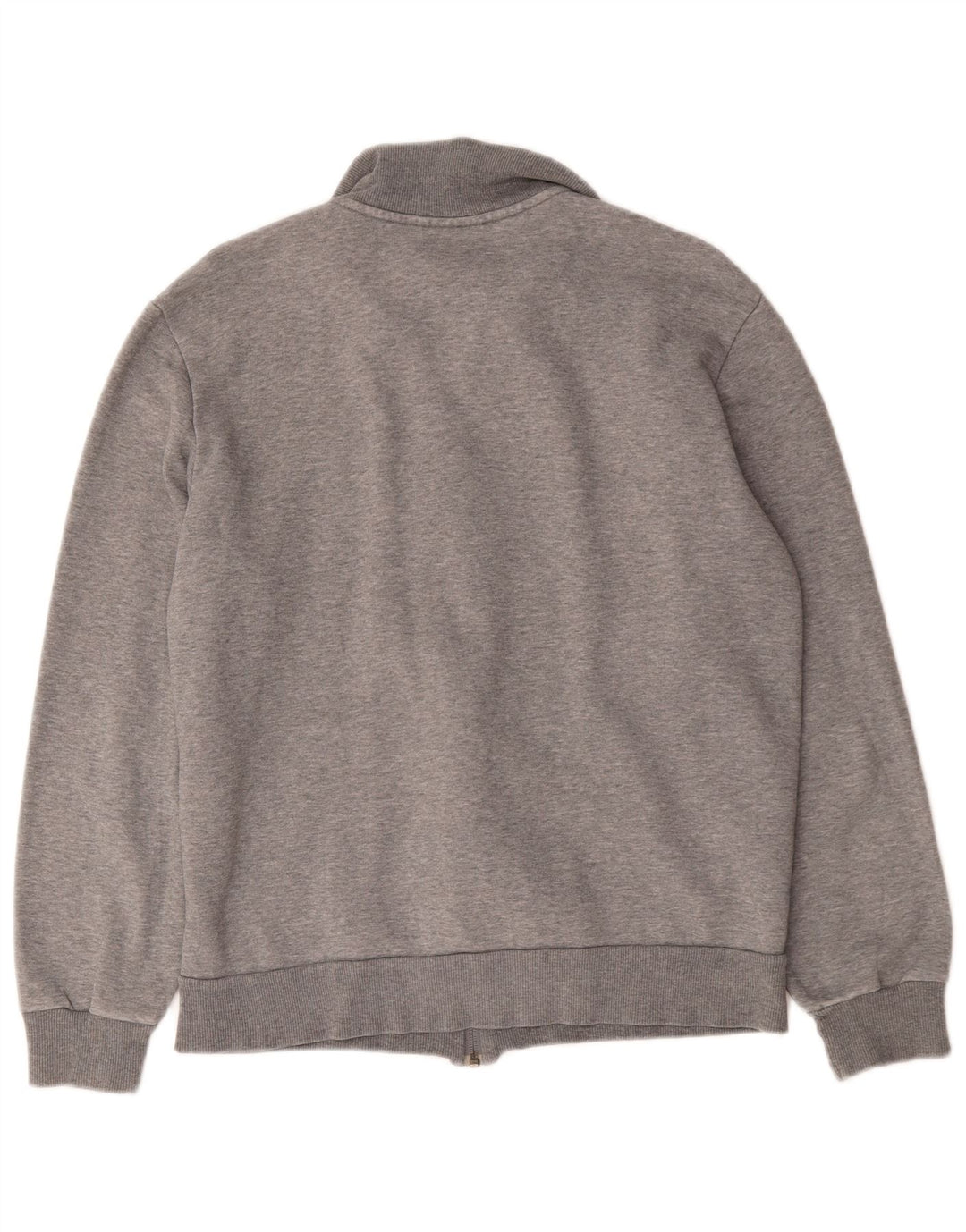 Giacca da tuta da uomo Puma in cotone grigio medio