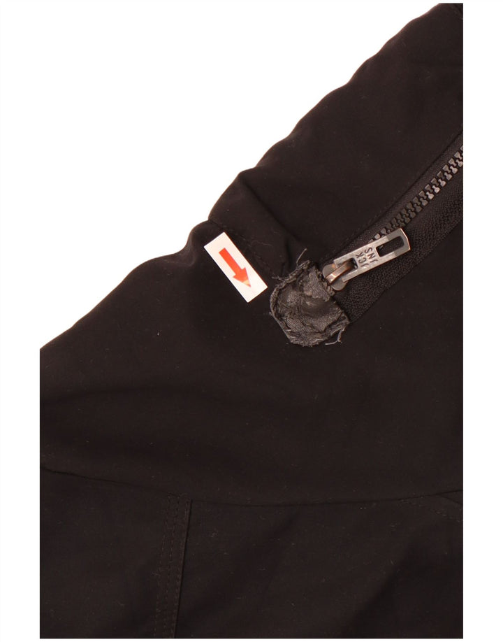 Giubbotto bomber con cappuccio da uomo Jack & Jones UK 36 piccolo nero