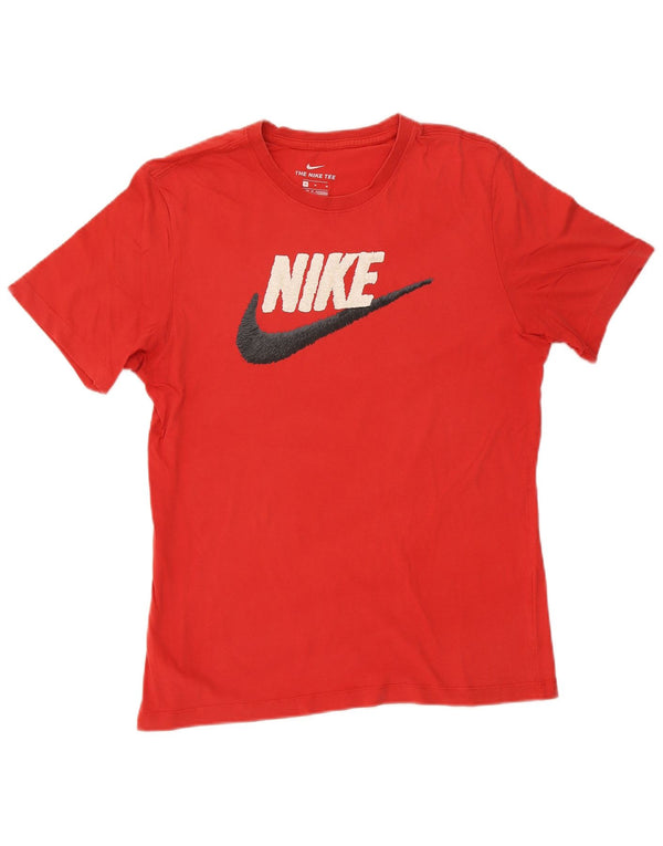 Maglietta grafica Nike da uomo, colore rosso medio