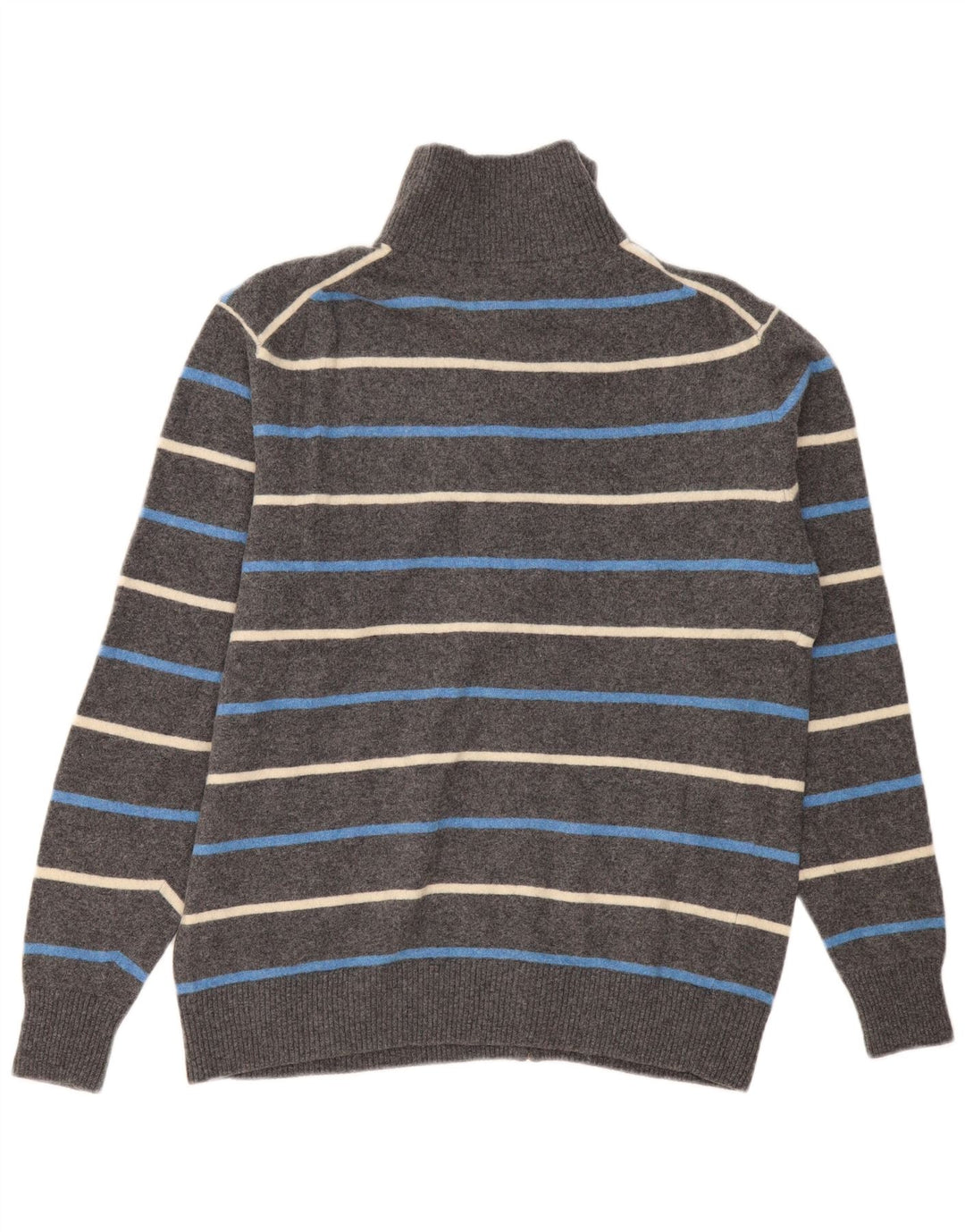 Cardigan da Uomo Kappa 2XL Grigio a Righe in Lana