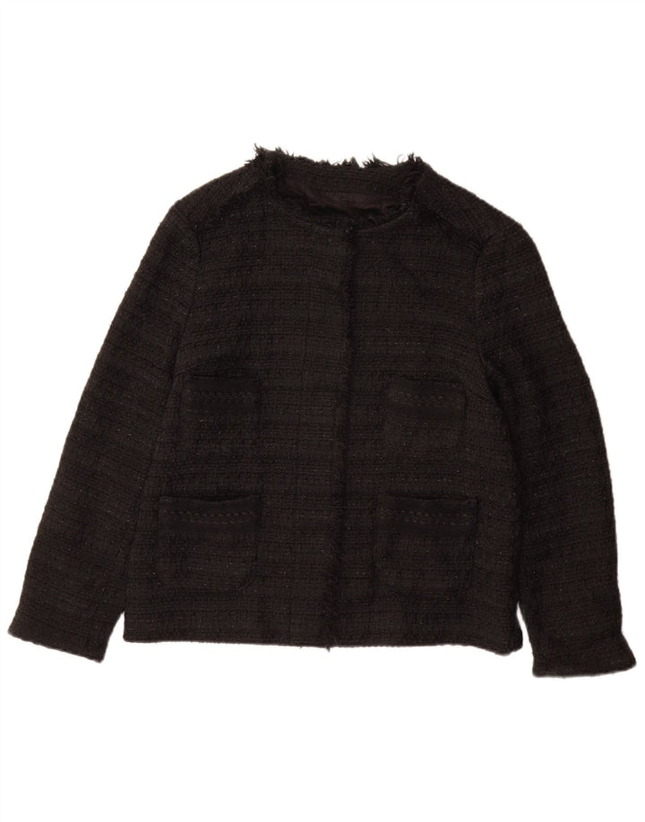 Giacca blazer da donna ZARA UK 12 media nera