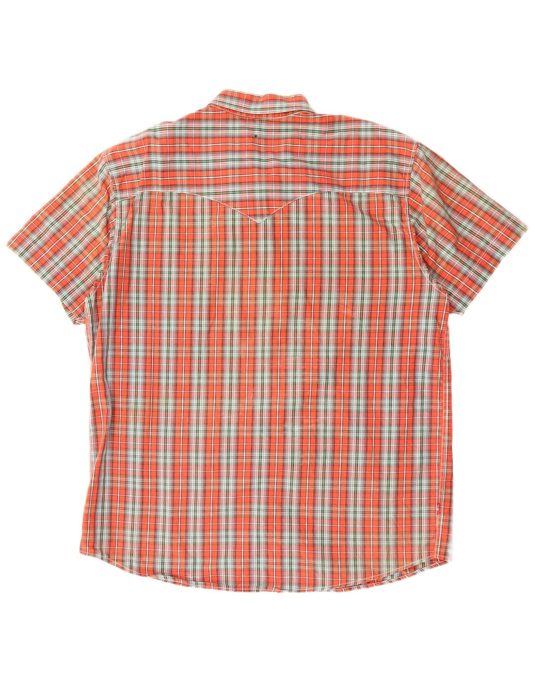 Camicia LEVI'S da uomo a maniche corte vestibilità classica 2XL rossa a quadri