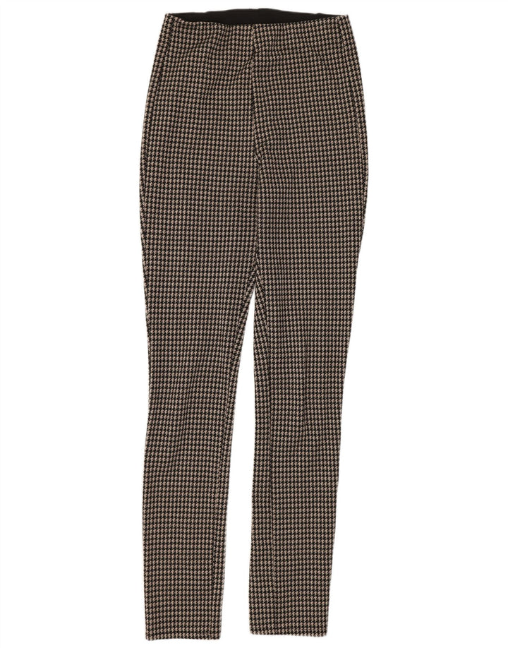 Leggings Zara da donna UK 14 medio pied de poule nero