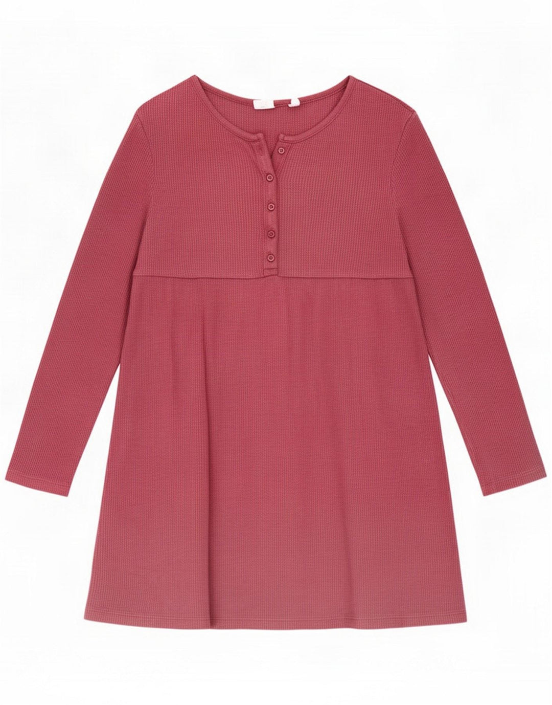 Vestito basic per ragazze a maniche lunghe Gap 8-9 anni Cotone rosa medio