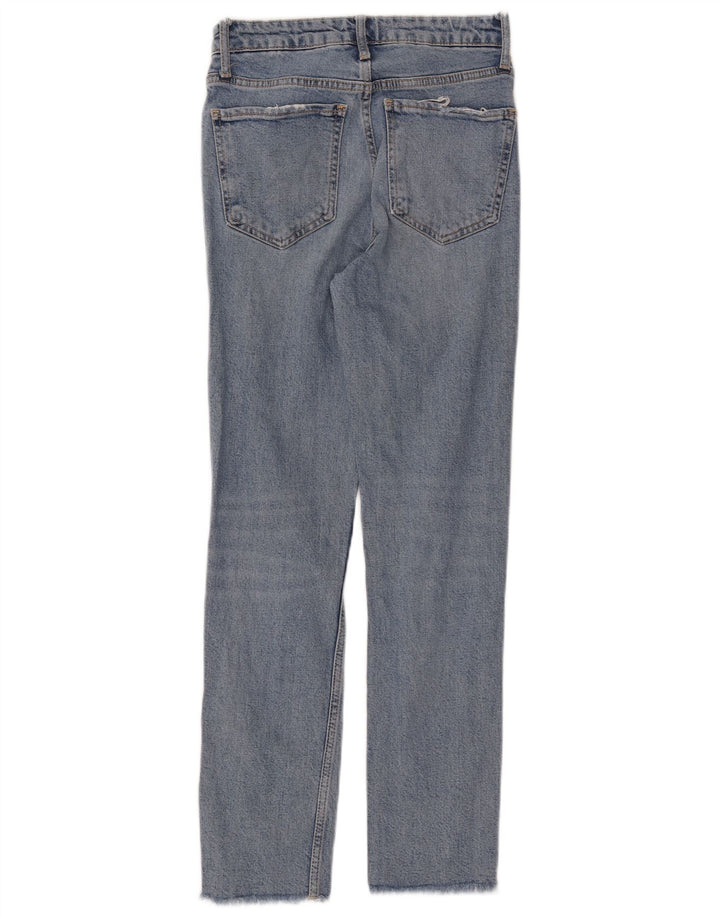 Jeans slim da donna Zara EU 34 2XS W24 L27 Blu