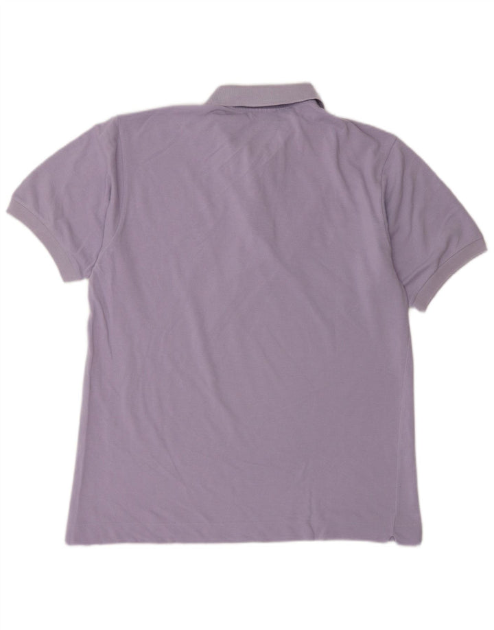 Polo da uomo Lacoste taglia 4 cotone viola medio