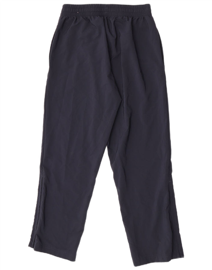 Pantaloni da tuta da uomo Adidas medi in poliestere blu navy
