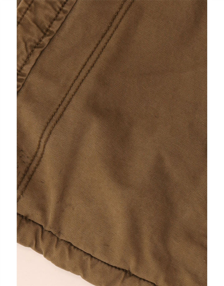 Giacca utility da uomo con vestibilità regolare Fat Face UK 42 XL Cotone marrone