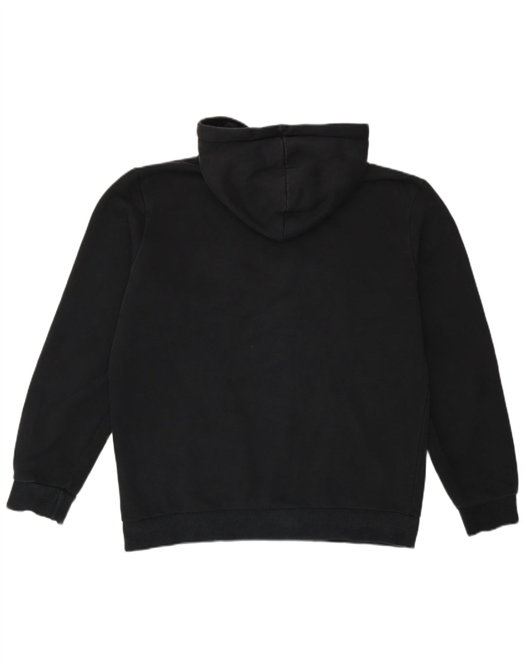 Felpa con cappuccio grafica da uomo Puma, cotone nero medio