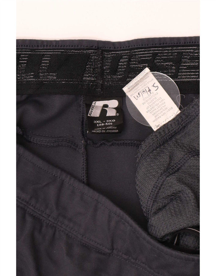 Pantaloni da tuta da uomo Russell Athletic 3XL Rayon grigio
