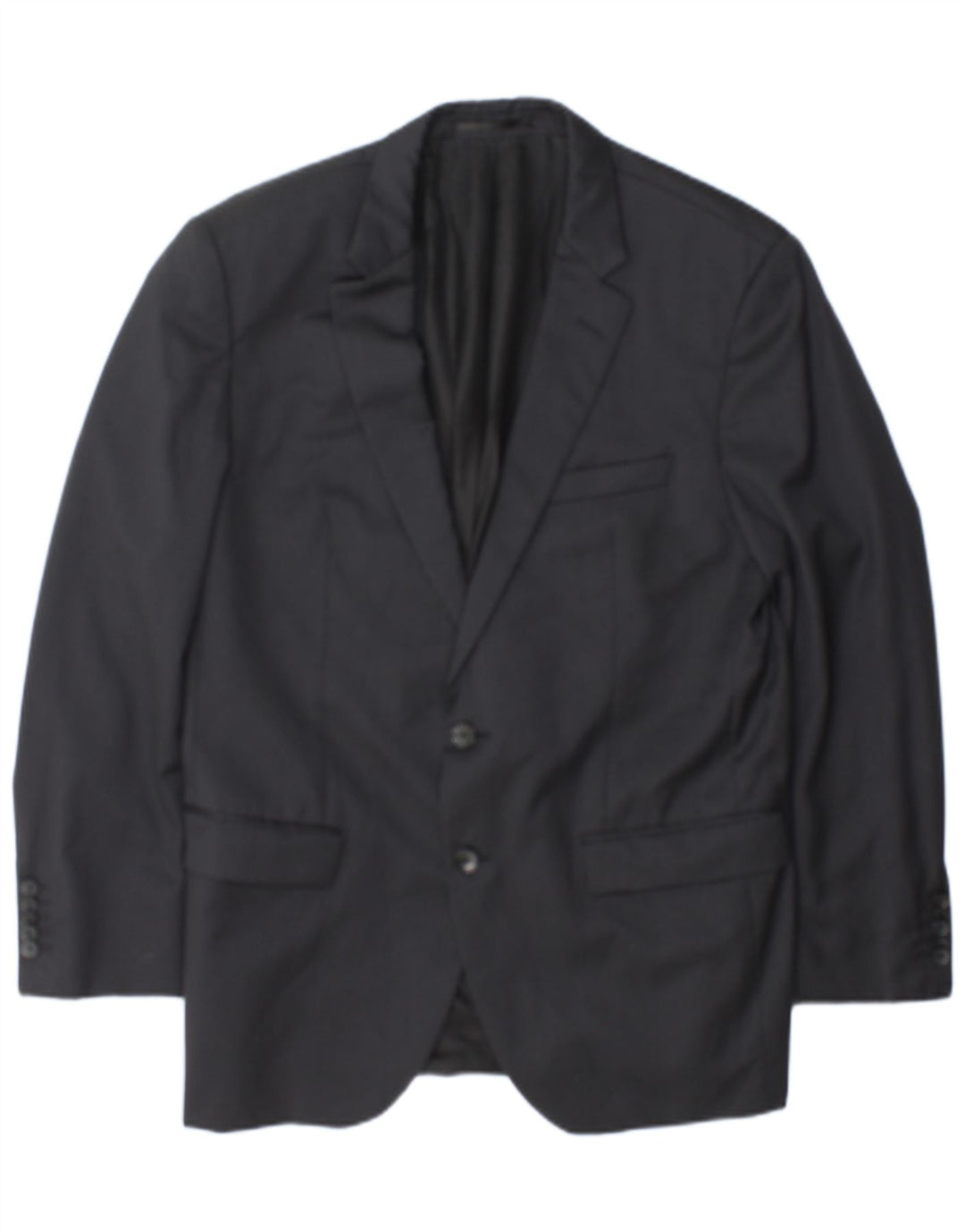 Giacca blazer da uomo su misura a 2 bottoni Hugo Boss EU 52 XL gessato grigio
