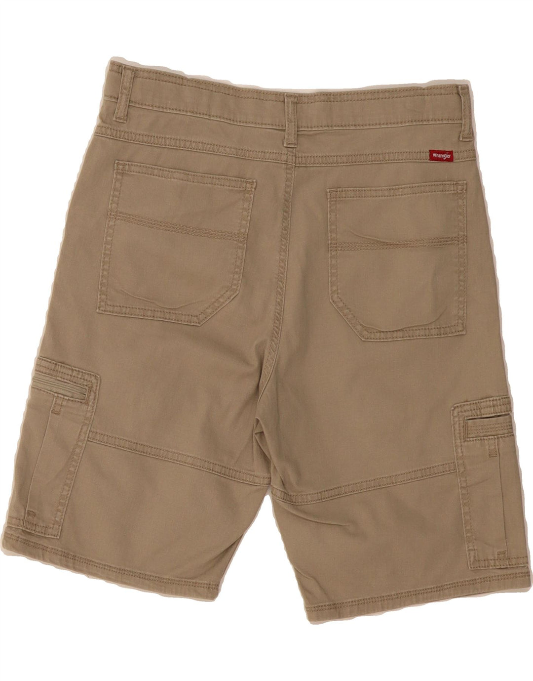 WRANGLER Boys Cargo Shorts 15-16 Years W32  Beige Cotton Vintage Wrangler and Second-Hand Wrangler from Messina Hembry 