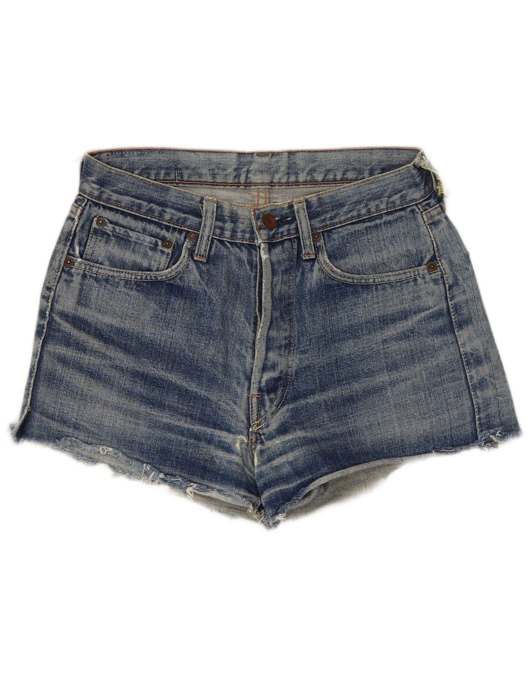 Pantaloncini di jeans da donna Levi's W28 Blu medio