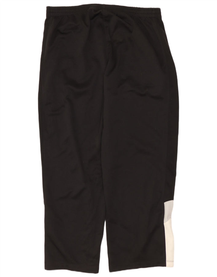 Pantaloni da tuta da uomo PUMA grandi in poliestere color block nero