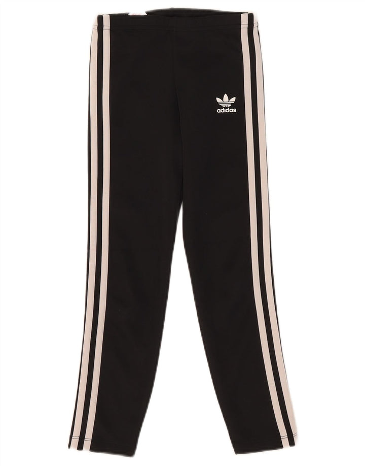Leggings Adidas Bambina 7-8 Anni Poliestere Nero