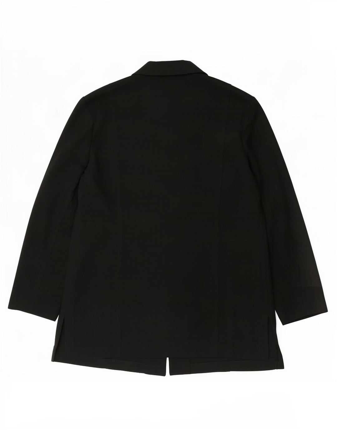 Camicetta camicia vintage da donna EU 50 3XL poliestere nero