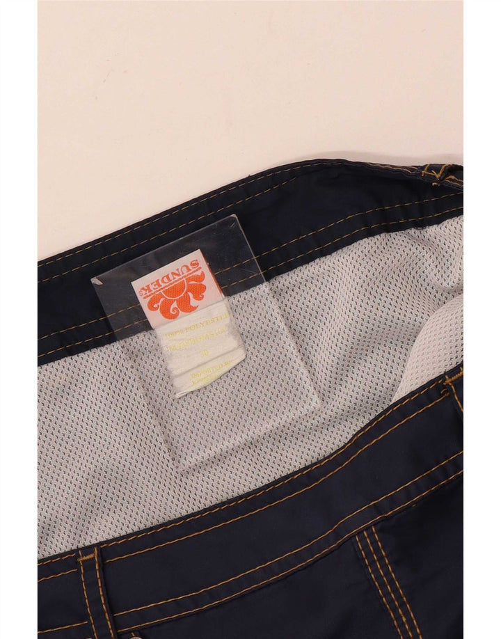 Pantaloncini da bagno da uomo Sundek medio poliestere blu navy