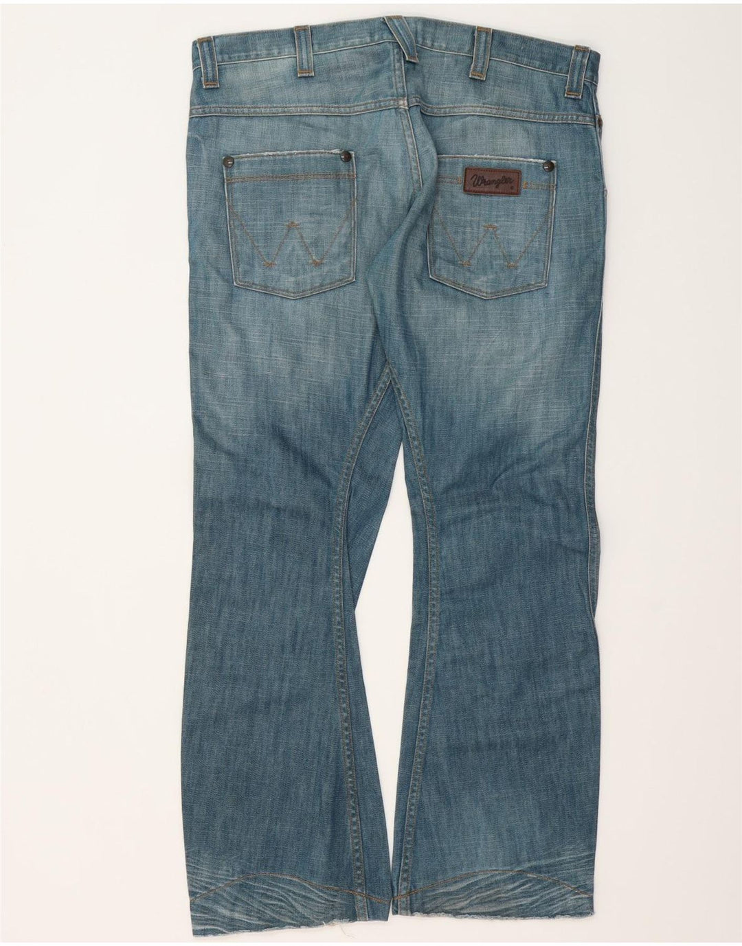 Jeans Wrangler Uomo Sharkey Bootcut W36 L32 Cotone Blu