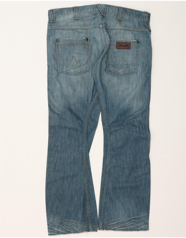 Jeans Wrangler Uomo Sharkey Bootcut W36 L32 Cotone Blu