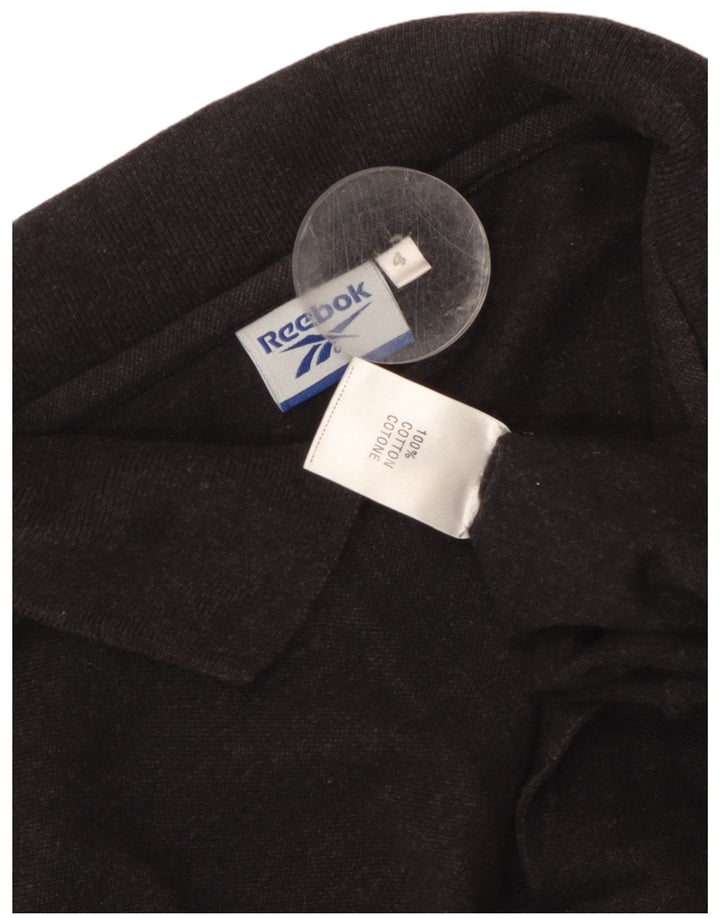Polo Reebok da uomo XL in cotone nero
