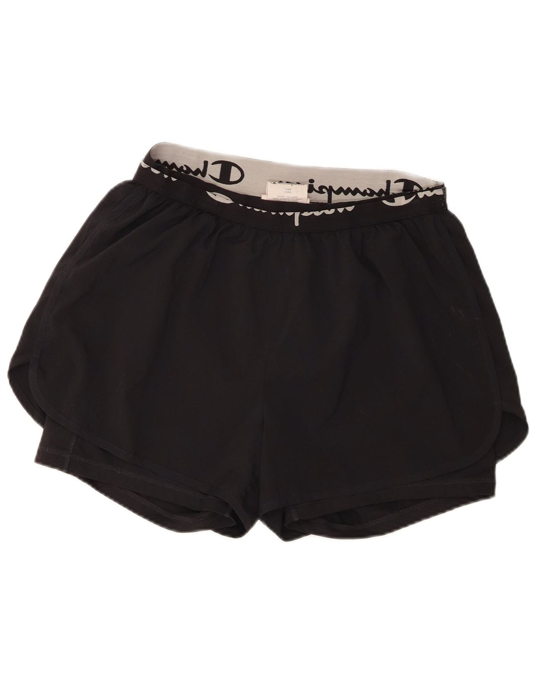 Pantaloncini sportivi grafici da donna Champion UK 18 XL poliestere nero