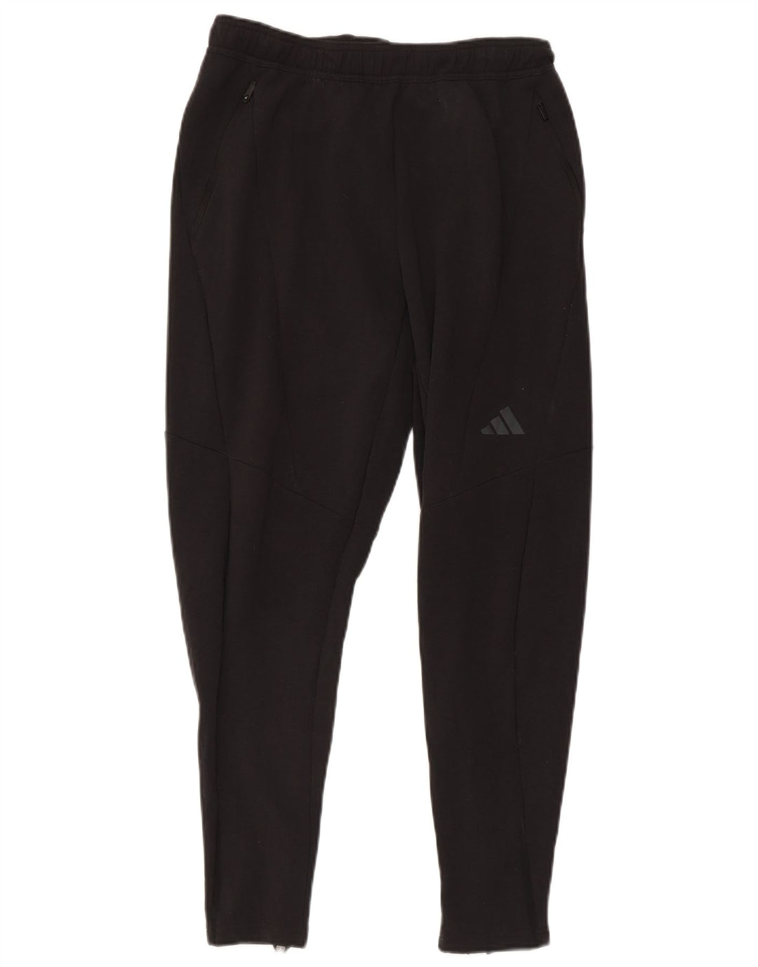 Pantaloni da tuta Adidas Aeroready Slim Fit da uomo di colore nero medio