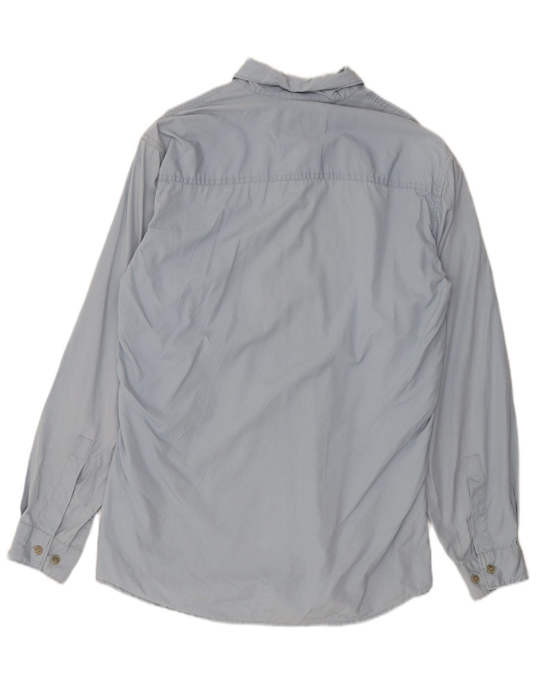 Camicia da uomo Marlboro Classics Large in cotone blu