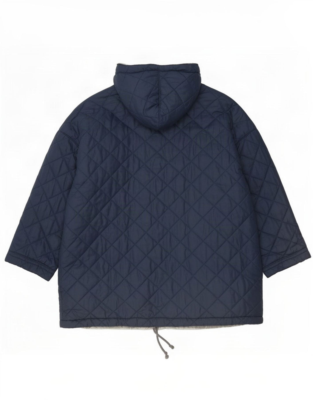 Giacca trapuntata reversibile oversize da donna Belfe & UK 14 medio blu navy
