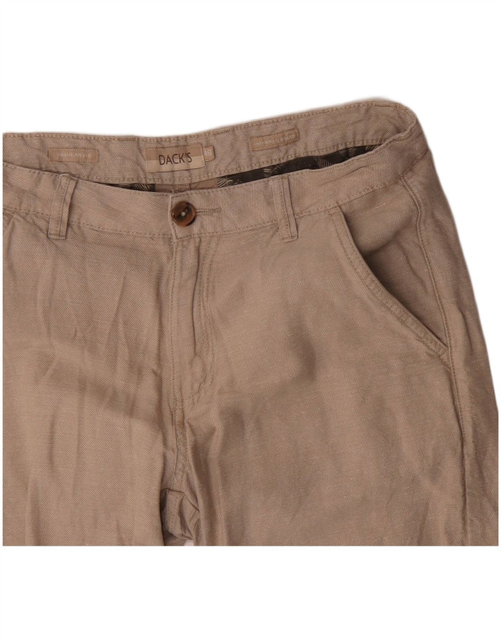 Pantaloncini chino dalla vestibilità regolare da uomo di Dack EU 46 Small W32 Beige