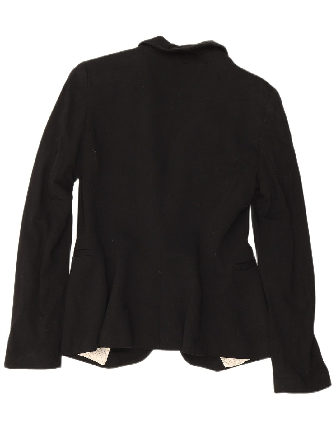 Giacca blazer a 1 bottone da donna Zara UK 10 piccola nera