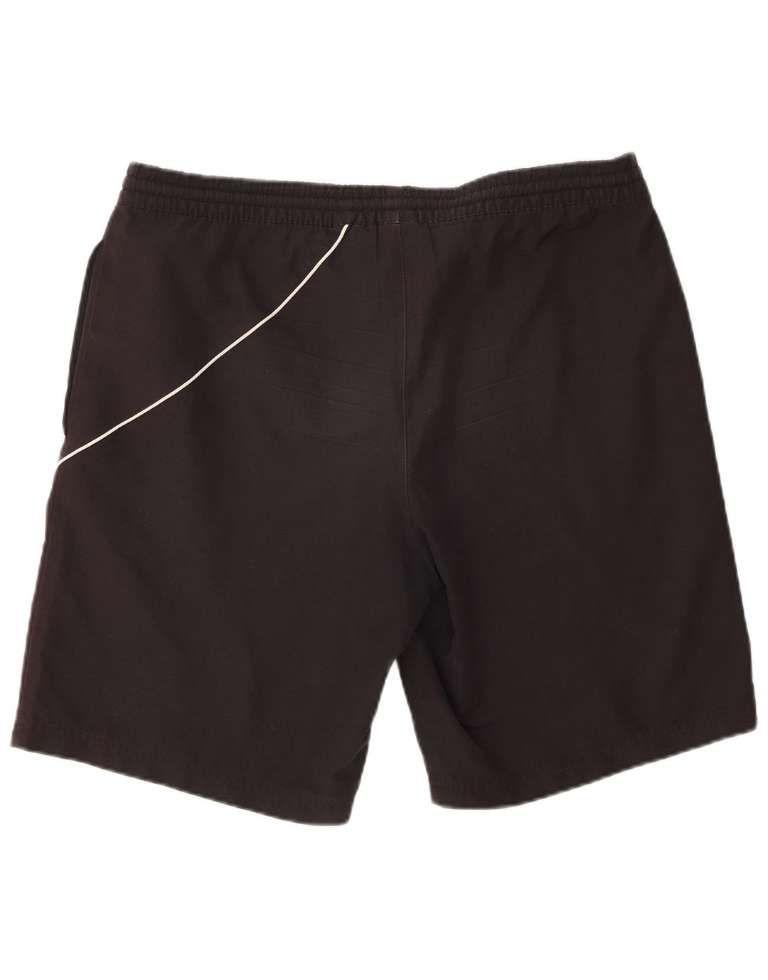 Pantaloncini sportivi da uomo Adidas grandi in poliestere nero